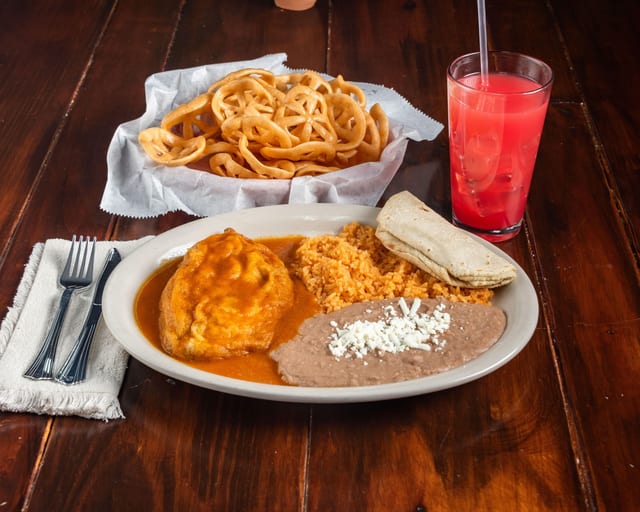 Chile Rello plato.