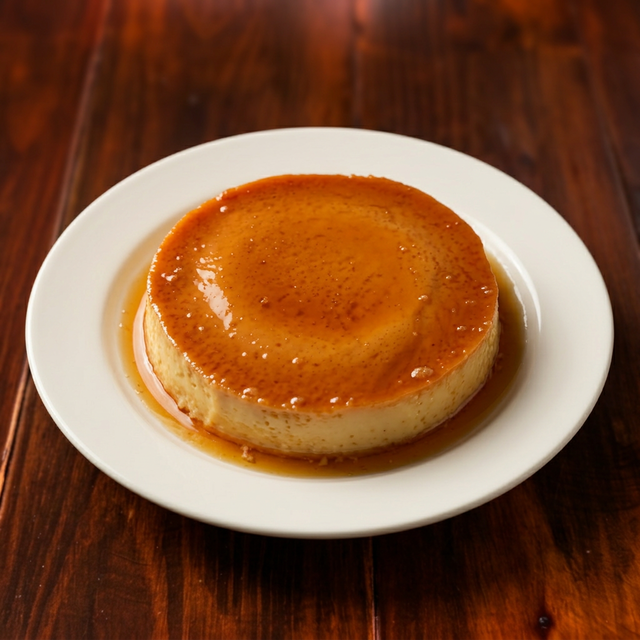 Flan Napolitano.